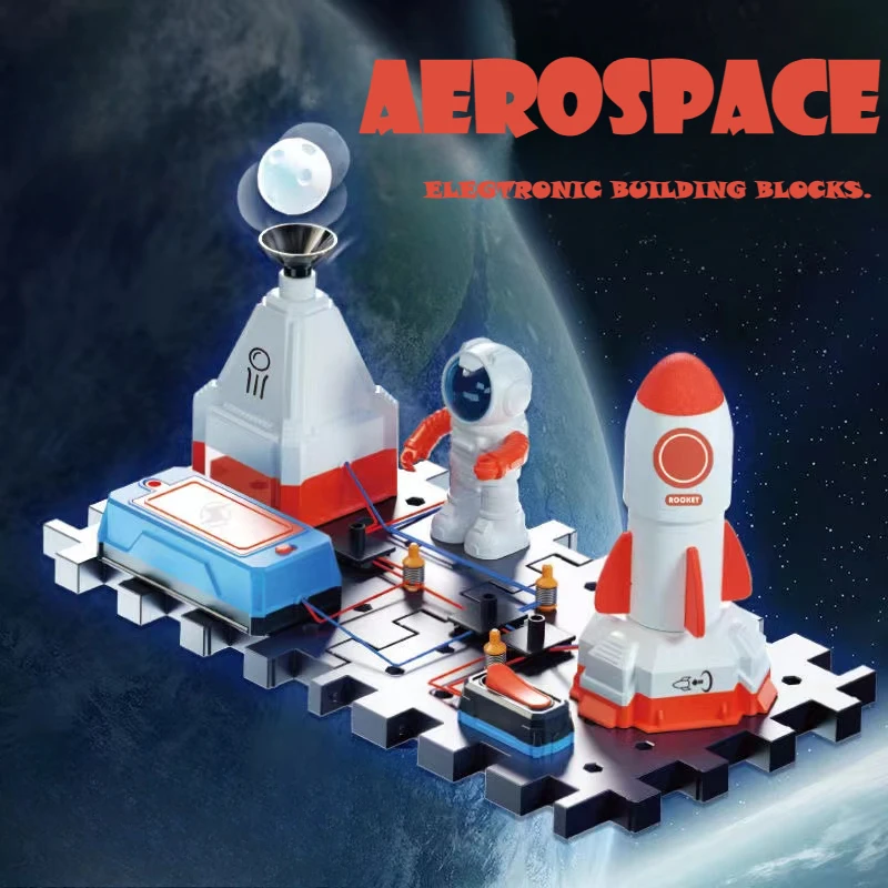 STEM Electronic Circuit Blocks Kit – DIY Science Experiment Toy for Kids Educational Exploration Gift