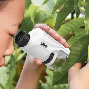 Portable Kids Microscope – Mini Scientific Experiment Toy for Primary & Middle School Students Educational Gift