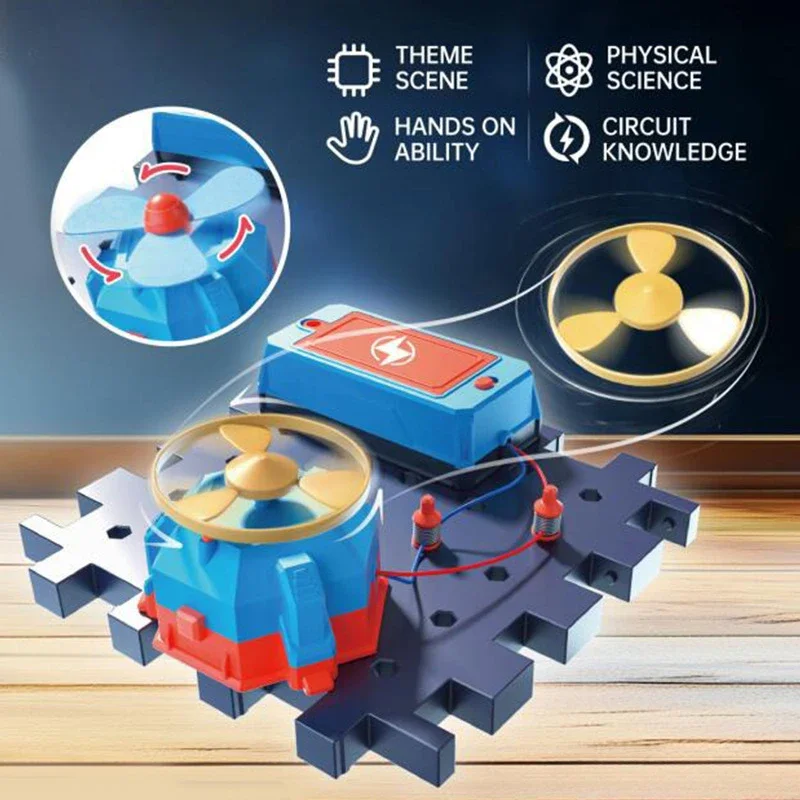 STEM Electronic Circuit Blocks Kit – DIY Science Experiment Toy for Kids Educational Exploration Gift - Image 6